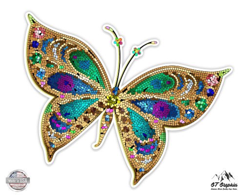 Product Cover GT Graphics Beautiful Colorful Butterfly Tiled Design - 5