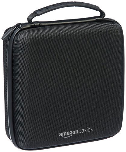 Product Cover AmazonBasics Hard Shell Carry and Storage Case for Nintendo NES Classic - 8 x 8 x 3 Inches, Black