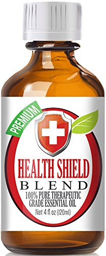 Product Cover Health Shield Essential Oil Blend - 100% Pure Therapeutic Grade Health Shield Blend Oil - 120ml
