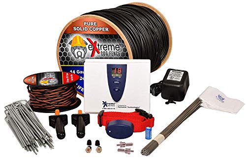 Product Cover Underground Electric Dog Fence Ultimate - Extreme Pro Dog Fence System for Easy Setup and Maximum Longevity and Continued Reliable Pet Safety - 1 Dog | 500 Feet Pro Grade Dog Fence Wire