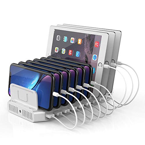 Product Cover Unitek USB C Charging Station, 120W 10 Port Type C Charging Organizer for Multiple Devices, iPhone, Smartphones, Tablets, Supports 8 iPads Charging Simultaneously- [UL Certified]