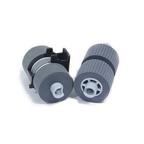 Product Cover YANZEO PA03338-K011 Pick Roller Set of 2 Rollers for FI-5750C FI-6670 and FI-6770 5650C FI-5650C 5750 Scanners