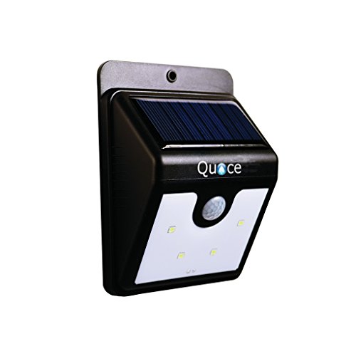 Product Cover Quace 4 LED PIR Motion Sensor Stick On Solar LED Light