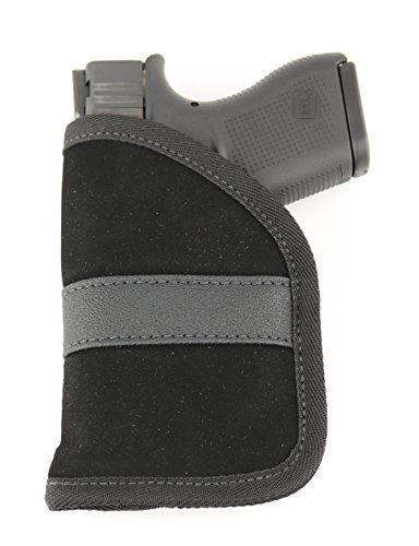 Product Cover ComfortTac Ultimate Pocket Holster - Ultra Thin for Comfortable Concealed Carry - Fits Pistols and Revolvers from Glock Ruger Taurus Smith and Wesson Kimber Beretta and More (Compact)