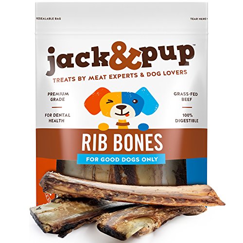 Product Cover Jack&Pup Premium Grade Roasted Beef Ribs Dog Bone Treats (8 Pack) - 7
