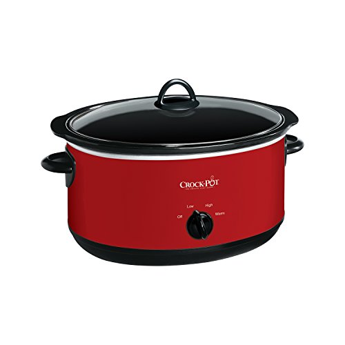 Product Cover Crock-pot SCV800-R Express Crock Slow Cooker, 8 quart, Red