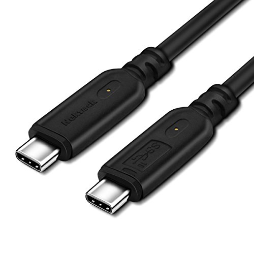 Product Cover Nekteck USB-C to USB C 3.1 Gen2 Cable 3ft with Power Delivery, Thunderbolt 3 Compatible,USB-IF Certified for Type C Laptops Phones, MacBook 2018, Matebook, iPad Pro 2018, Chromebook, ThinkPad (1-pack)