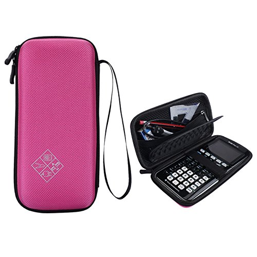 Product Cover MASiKEN Hard EVA Carrying Case for Texas Instruments TI-84 / Plus TI-83 Plus CE Graphing Calculator, More Space for Pen and Accessory
