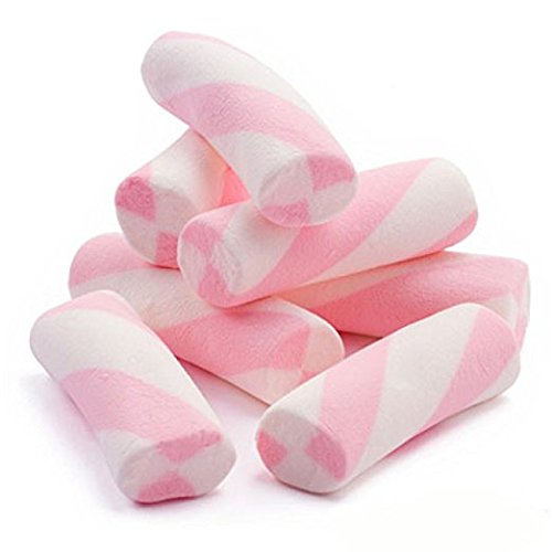 Product Cover Candy Shop Pink & White Marshmallow Twists - 2.2 lb Bag (PACK)