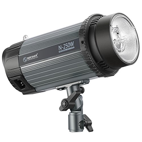 Product Cover Neewer 250W 5600K Photo Studio Strobe Flash Light Monolight with Modeling Lamp, Aluminium Alloy Professional Speedlite for Indoor Studio Location Model Photography and Portrait Photography (N-250W)