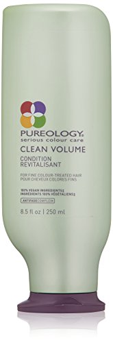 Product Cover Pureology Clean Volume Moisturizing Conditioner | For Fine, Color Treated Hair | Sulfate-Free | Silicone-Free | Vegan | 8.5 oz.