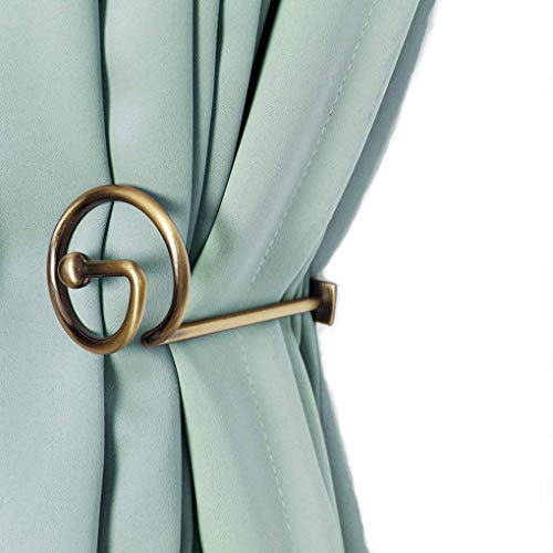 Product Cover CHIMEI Curtain Holdbacks Window Decorative Hook Draperies Metal Set of 2 Bronze