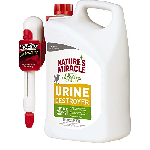 Product Cover Nature's Miracle P-97004 Urine Destroyer Dog, For Tough Urine Messes,Accushot 170 Oz