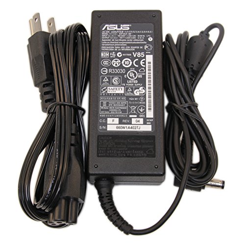 Product Cover ASUS 65W Laptop Charger Power Supply for K50I K50IJ K52F K53E K53U K55 K550CA K550LA K55A K55N K60I K60IJ Q301 Q301L Q301LA Q400 Q400A Q500A Q501 Q501LA Q502LA Q551LN Laptop-Charger-AC-Adapter