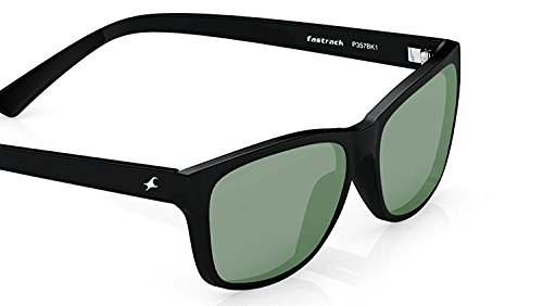 Product Cover Fastrack UV protected Square Men's Sunglasses (P357BK1|41 millimeters|Smoke (Grey/Black))