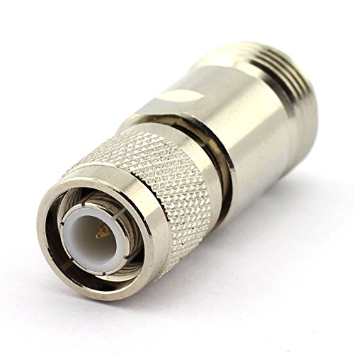 Product Cover DGZZI 2-Pack TNC Male to N Female RF Coaxial Adapter TNC to N Coax Jack Connector