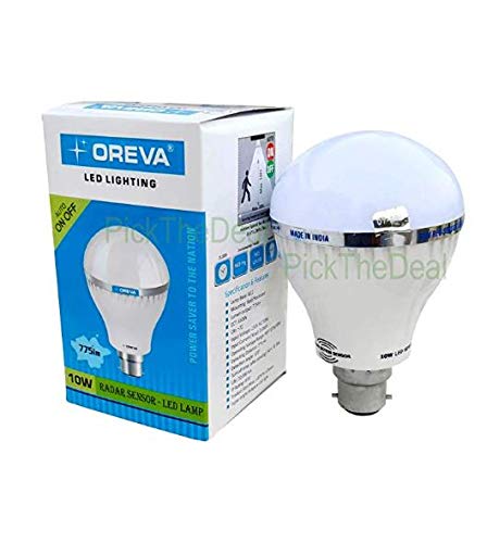 Product Cover Oreva 10W Sensor-1 Base B22 10-Watt LED Bulb (White)