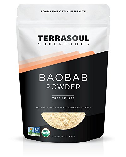 Product Cover Terrasoul Superfoods Organic Baobab Fruit Powder, 12 Ounces