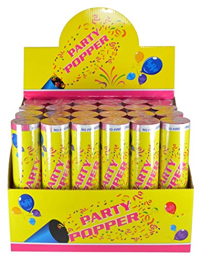 Product Cover Confetti Poppers Party Accessory 8 Inch (12 Pack)