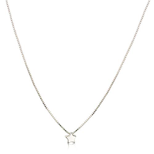 Product Cover CISHOP Minimalist Mini Star Sterling Silver Pendant Necklace for Women