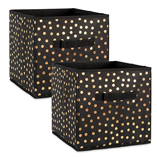 Product Cover DII Fabric Storage Bins for Nursery, Offices, & Home Organization, Containers Are Made To Fit Standard Cube Organizers (13x13x13