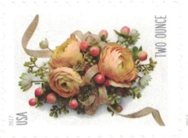 Product Cover 2017 Celebration Corsage Two Ounce Forever Full Sheet of 20 Postage Stamps Scott 5200