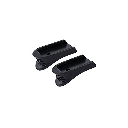 Product Cover GVN Grip Extension for Glock 29 Finger Extension-2 Pieces Black