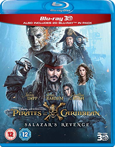 Product Cover Pirates of the Caribbean: Salazar's Revenge (3D + 2D) [Blu-ray] [2017] [Region Free]