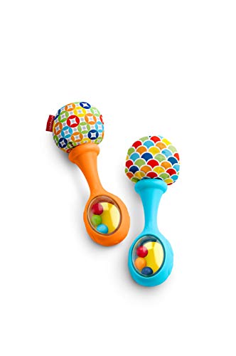 Product Cover Fisher-Price Rattle 'n Rock Maracas, Blue/Orange [Amazon Exclusive]