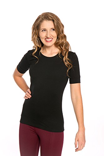Product Cover Heirloom 1/2 Sleeve Tee with Cuff, Scoop Neckline, Extra Length Slim Fit
