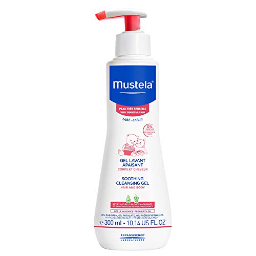 Product Cover Mustela Soothing Cleansing Gel, 10.14 Fl Oz