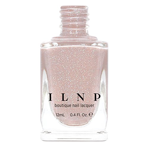 Product Cover ILNP Birthday Suit - Cashmere Pink Holographic Nail Polish, Neutral Nude, Chip Resistant Manicure, Non-Toxic, Vegan, Cruelty Free, 12ml