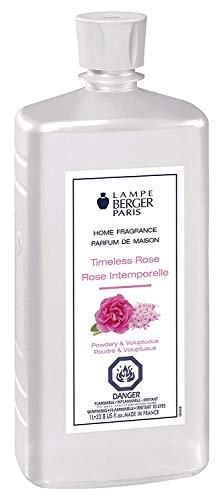 Product Cover Timeless Rose | Lampe Berger Fragrance Refill for Home Fragrance Oil Diffuser | Purifying and perfuming Your Home | 33.8 Fluid Ounces - 1 Liter | Made in France