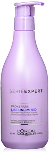 Product Cover L'oreal Professional Serie Expert Prokeratin Liss Unlimited Shampoo for Unisex, 16.89 Ounce