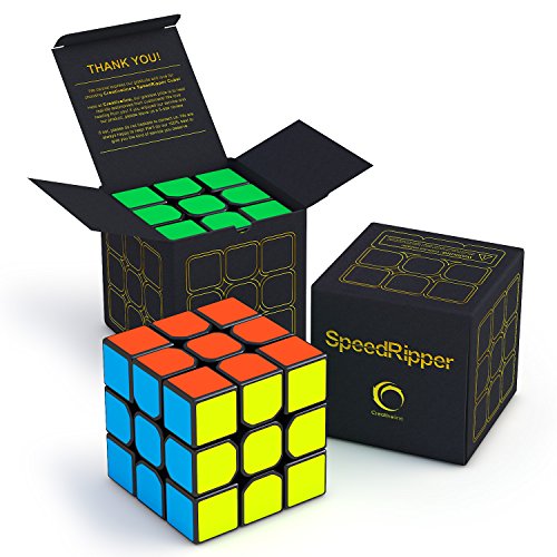 Product Cover SpeedRipper Cube: Perfect for International Speed Cube Competitions - Buttery Smooth Turning - Solid & Durable, Best 3x3 Puzzle Magic Toy - Turns Quicker Than Original