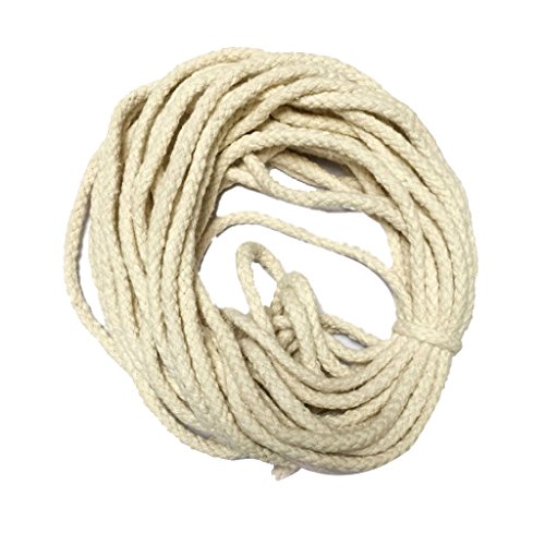 Product Cover Segolike 10 Meters Cotton Rope Braided Twisted Cord Twine String for DIY Craft Wedding Supplies 5mm