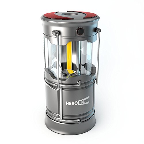 Product Cover HeroBeam V3 LED Rechargeable Lantern - The Ultimate Collapsible Tough Lamp for Camping, Fishing, Car, Shop and Emergencies - Magnetic Lantern, Flashlight and Emergency Beacon in One! - 5 Year Warranty