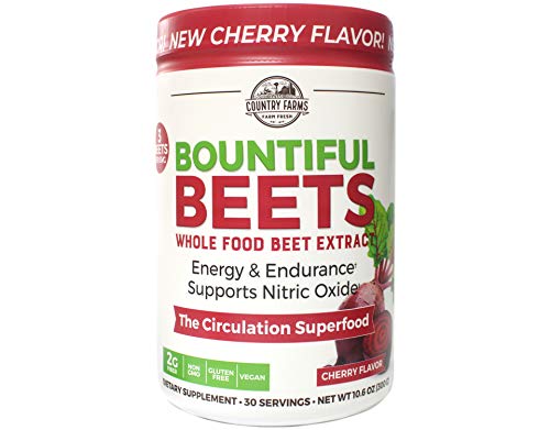 Product Cover Country Farms Bountiful Beets Circulation Superfood, Delicious Natural Flavor, 10.6 oz (Pack of 2)