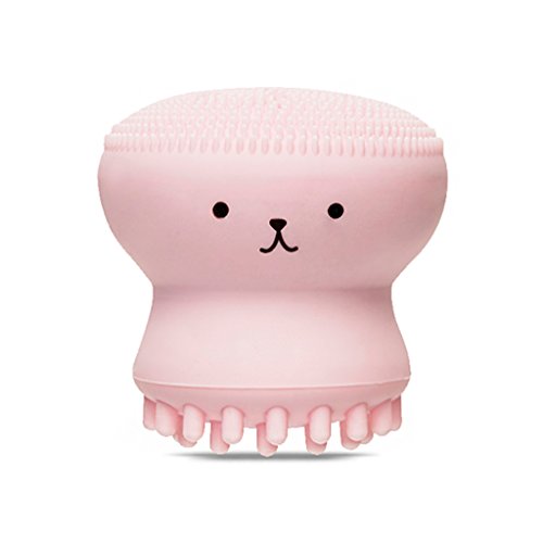 Product Cover ETUDE HOUSE My Beauty Tool Jellyfish Silicon Brush - All in One Deep Pore Cleansing Sponge & Brush, For Exfoliating, Massage, Cleansing Soft Brush