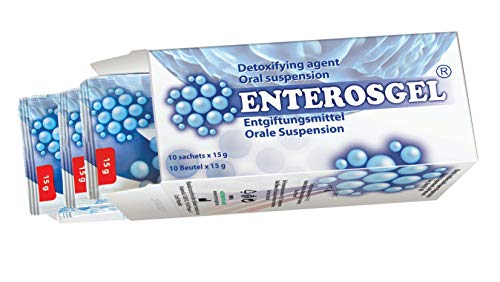 Product Cover ENTEROSGEL Toxin Binding Gel for Cleansing the Gut Satchet (10x15g) x (2 Pack) (=Total 20 Satchet)