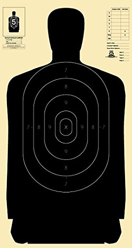 Product Cover Official B-27 NRA, 50 Yard Police Silhouette Target, 24