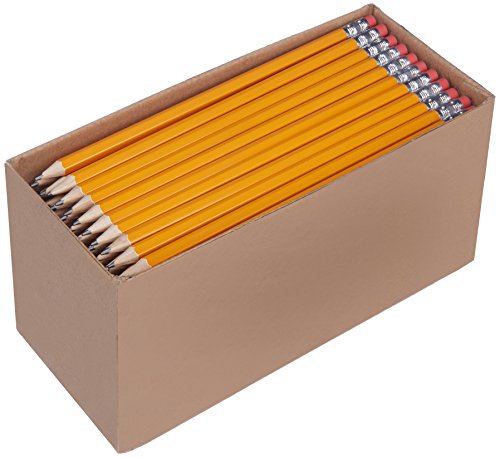 Product Cover AmazonBasics Pre-sharpened Wood Cased #2 HB Pencils, 150 Pack