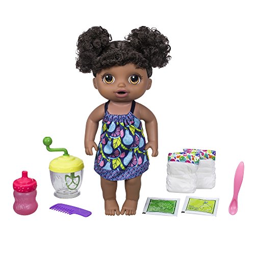 Product Cover Baby Alive Sweet Spoonfuls Baby Doll Girl (Black Hair)
