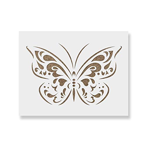 Product Cover Butterfly Stencil Template - Reusable Stencil with Multiple Sizes Available