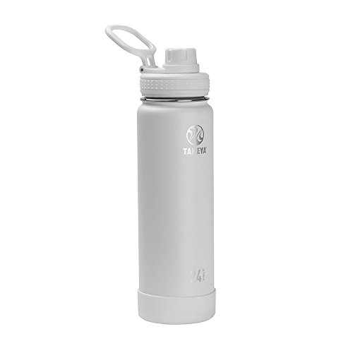 Product Cover Takeya Actives Insulated Stainless Steel Water Bottle with Spout Lid, 24 oz, Arctic
