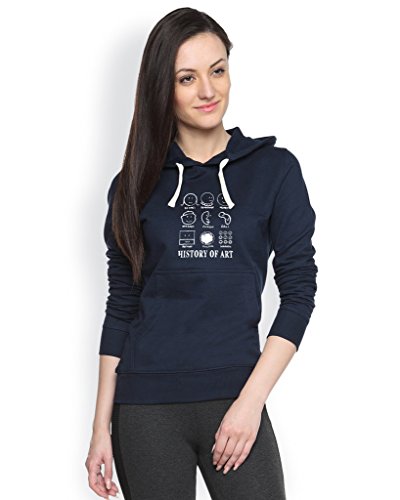 Product Cover Campus Sutra Women's Cotton Printed Hoodie