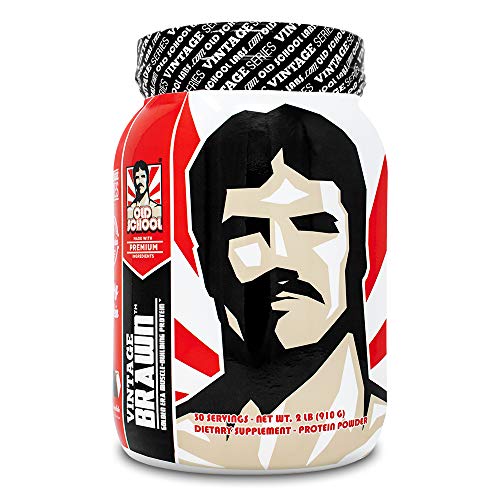 Product Cover VINTAGE BRAWN Protein - Muscle-Building Protein Powder - The First Triple Isolate of Premium Egg, Milk (Whey and Casein), and Beef Protein - Rich Chocolate Flavor with Zero Sugars and No Artificials