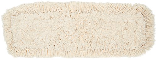 Product Cover AmazonBasics Dust Mop Head Replacement, Cotton, 24 Inch, 6-Pack