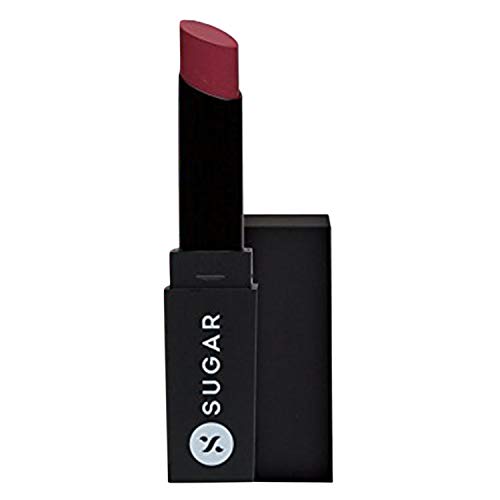 Product Cover SUGAR Cosmetics It's A-Pout Time! Vivid Lipstick 07 The Twilight Rose (Rose Pink), 3.5 g