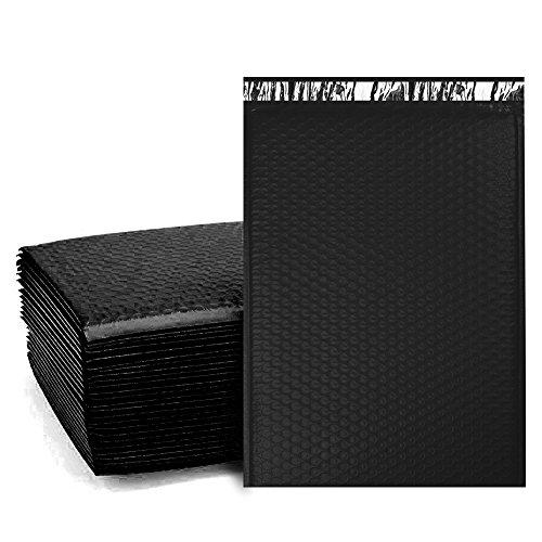 Product Cover UCGOU 10.5x16 Inch Black Bubble Mailer Self Seal Padded Envelopes Bags Pack of 25